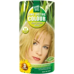 Hennaplus Sonstige Haarpflegeprodukte-Long Lasting Light Golden Blond, 100 ml