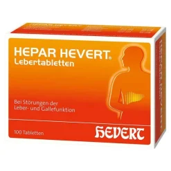 Hevert Hepar Lebertabletten, 100 St- Hevert