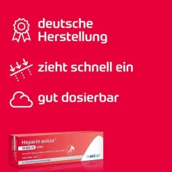 axicur Verstauchungen & Prellungen|Heparin-Heparin 30.000 I.E. Salbe, 100 g
