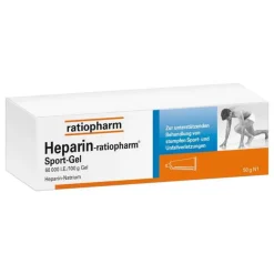 Ratiopharm Heparin Sport Gel, 50 g- Venenleiden|Heparin