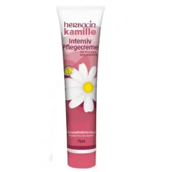 Herbacin Trockene Haut-Kamille Intensiv Pflegecreme Tube, 75 ml
