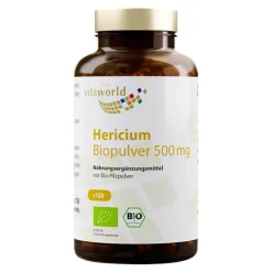 Hericium Biopulver 500 mg Kapseln, 120 St^Vitaworld Hot