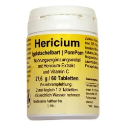 Hericium Igelstachelbart Tabletten, 60 St- Hericium|Vitalpilze