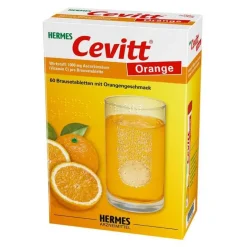 Cevitt Hermes Orange Brausetabletten, 60 St- Vitamin C (Ascorbinsäure)