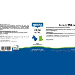 Canina Herz Vital vet. Gel, 250 ml- Aufbau & Leistung|Aufbau & Leistungssteigerung