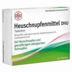 DHU Heuschnupfenmittel Tabletten, 100 St- Allergie|Homöopathische Allergiemittel