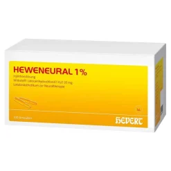 Hevert Heweneural 1% Ampullen, 100X2 ml- Lidocain