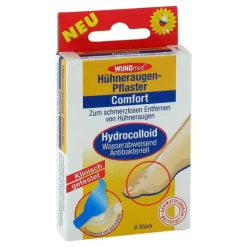Hühneraugen Pflaster Comfort hydrocolloid, 6 St- Hühneraugenpflaster