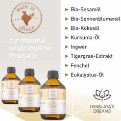 Ayurveda Ziehgold Shakti Öl, 250 ml^Himalayas Dreams