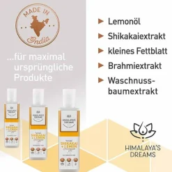 Himalayas Dreams Ayurveda Shampoo Shikakai & Lemon, 200 ml- Haarpflege