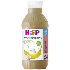 Hipp Sondennahrung Milch Banane hochkalor., 500 ml- Trinknahrung