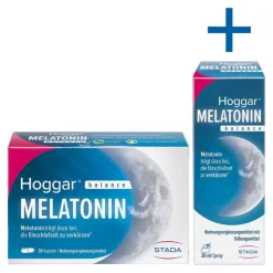Hoggar Melatonin Tabletten-Melatonin balance + Gratis 20ml Mela, 30 St