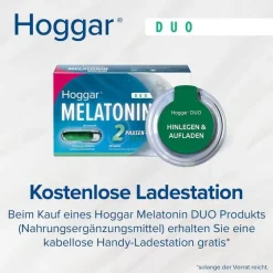 Hoggar Melatonin Duo Einschlaf-Kapseln, 30 St- Melatonin Tabletten