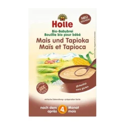 Holle Bio Babybrei Mais & Tapioka nach dem 4. Monat, 250 g- Babybrei