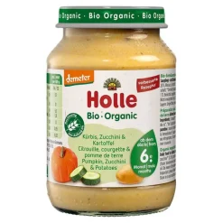 Holle Babybrei-Zucchini und Kürbis mit Kartoffeln, 190 g