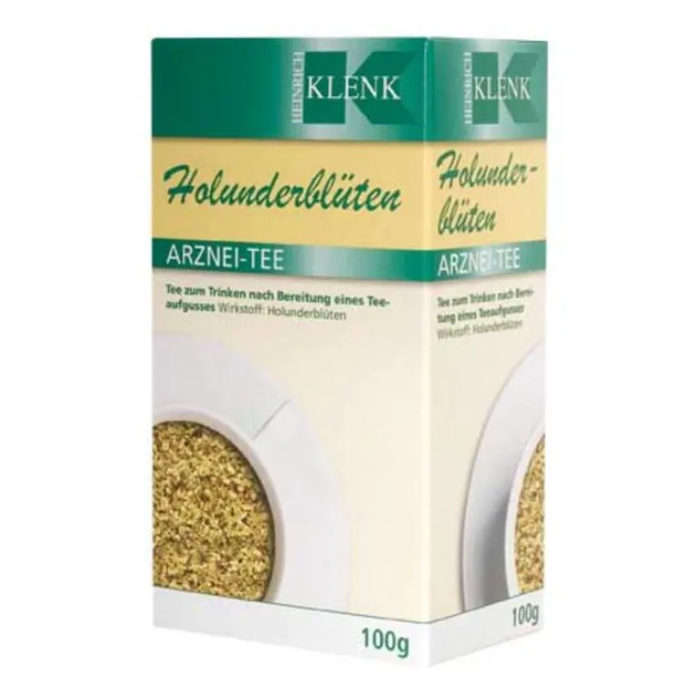 Klenk Holunderblüten Tee, 100 g- Erkältungstee