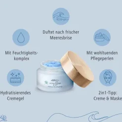 Dr. Theiss Gesichtsmasken Für Ein Gepflegtes Hautbild|Trockene Haut-Home Spa Thalasso Gesichtspflege Gel, 50 ml