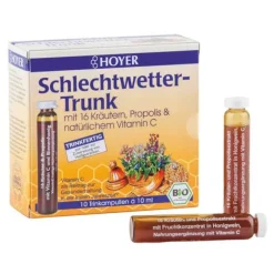Hoyer Schlechtwetter Trunk Trinkampullen, 10X10 ml- Sonstige Bio Produkte