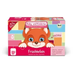 H&S Tee Bio Tee-H&S Bio Baby- und Kindertee Früchtefein Filterbeutel, 20X2.5 g