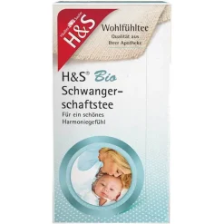 H&S Tee H&S Bio Schwangerschaftstee Filterbeutel, 20X2 g- Schwangerschaftstee