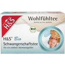 H&S Tee H&S Bio Schwangerschaftstee Filterbeutel, 20X2 g- Schwangerschaftstee