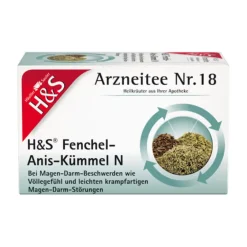 H&S Tee H&S Fenchel-Anis-Kümmel N Filterbeutel, 20X2.0 g- Magentee