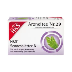 H&S Tee Abführmittel-H&S Sennesblätter N Filterbeutel, 20X1.0 g