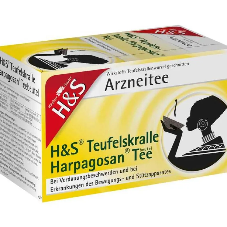 H&S Teufelskralle Harpagosan-Tee Filterbeutel, 20X2.5 g^H&S Tee New