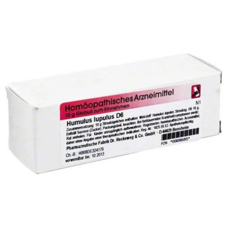 Humulus Lupulus D 6 Globuli, 10 g^Dr. Reckeweg Best