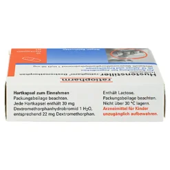 Ratiopharm Hustenstiller Dextromethorphan Kapseln, 10 St- Hustenstiller