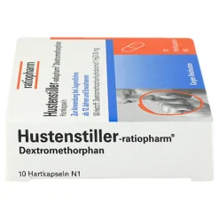 Ratiopharm Hustenstiller Dextromethorphan Kapseln, 10 St- Hustenstiller