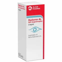 Aliud Pharma Hyaluron AL Gel Augentropfen 3 mg / ml, 1X10 ml- Augentropfen Trockene Augen|Augengel