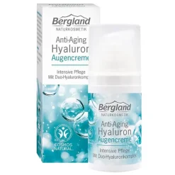 Bergland Augenpflege|Augenpflege-Hyaluron Anti-Aging Augencreme, 15 ml