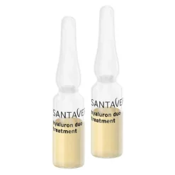 Santaverde Gesichtspflege-Hyaluron Duo treatment Ampullen, 10X1 ml
