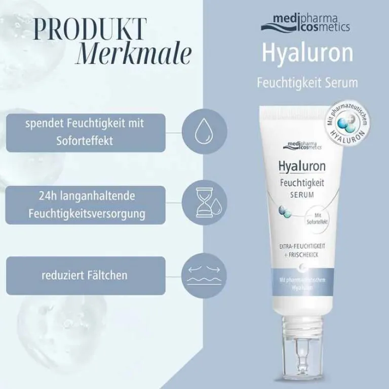 Hyaluron Feuchtigkeit Serum, 30 ml^Medipharma Cosmetics Best