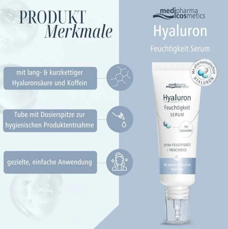 Hyaluron Feuchtigkeit Serum, 30 ml^Medipharma Cosmetics Best