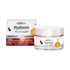 Medipharma Cosmetics Trockene Haut-Hyaluron Pharmalift Tag Creme LSF 50, 50 ml