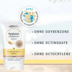 Medipharma Cosmetics Lsf 50+-Hyaluron Sonnenpflege Gesicht LSF 50+ getönt, 50 ml