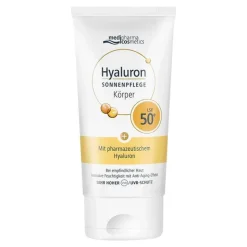 Medipharma Cosmetics Hyaluron Sonnenpflege Körper LSF 50+ , 150 ml- Lsf 50+
