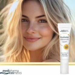 Medipharma Cosmetics Lsf 50+-Hyaluron Sonnenpflege Lippen LSF 50+ , 7 ml
