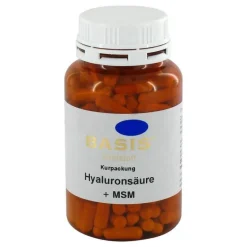 NCM Hyaluronsäure + MSM Kapseln, 200 St- Hyaluronsäure
