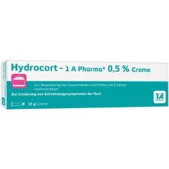 1A Pharma Hydrocort - 1 A Pharma® 0,5 % Creme, 15 g- Neurodermitis Creme|Cortisonsalbe