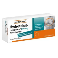 Ratiopharm Sodbrennen Medikamente-Hydrotalcit 500 mg Kautabletten, 50 St