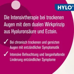 Hylo Eye Care Augentropfen Trockene Augen-HYLO DUAL INTENSE® Augentropfen , 10 ml