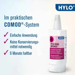 Hylo Eye Care Augentropfen Trockene Augen-HYLO DUAL INTENSE® Augentropfen , 10 ml