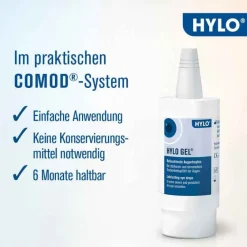Hylo Eye Care HYLO GEL Augentropfen, 10 ml- Augentropfen Trockene Augen
