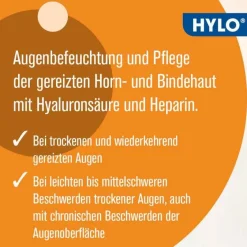 Hylo Eye Care HYLO PARIN® Augentropfen, 10 ml- Augentropfen Trockene Augen
