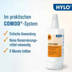 Hylo Eye Care HYLO PARIN® Augentropfen, 10 ml- Augentropfen Trockene Augen