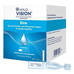 Hylo-Vision Augentropfen Trockene Augen-® Sine Einzeldosispipetten, 60X0.4 ml