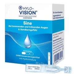 ® Sine Einzeldosispipetten, 20X0.4 ml^Hylo-Vision Hot